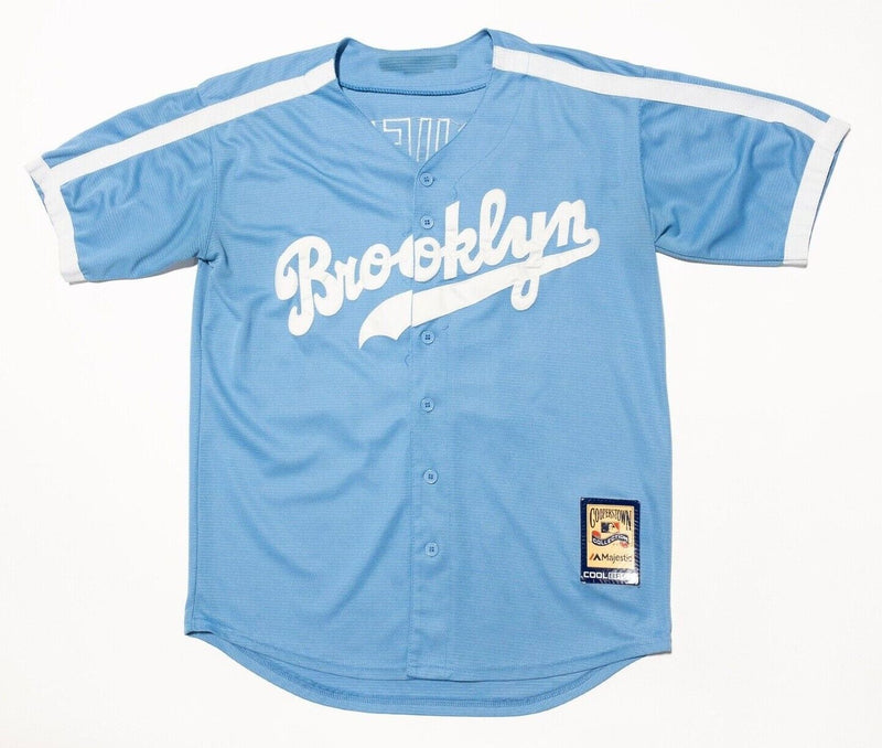 Brooklyn Dodgers Cooperstown Collection Jersey Fits Men's S/M Sandy Koufax Blue