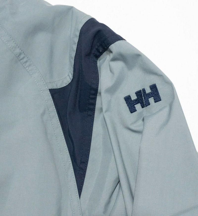 Helly Hansen Helly Tech Men's Small Waterproof Full Zip Turtleneck Jacket Gray