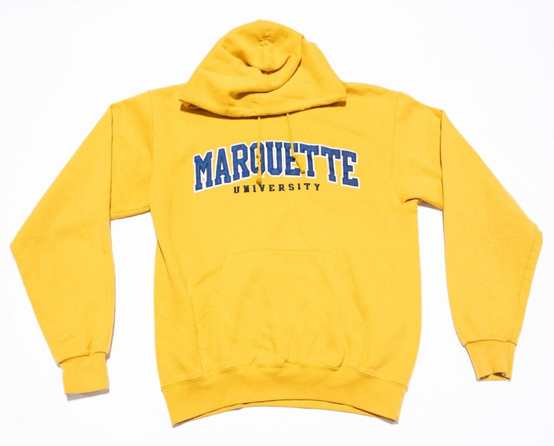 Marquette University Sweatshirt Men's Medium Champion Hoodie Golden Eagles 90s