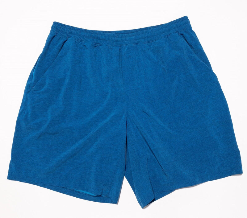 Lululemon Surge Shorts Men's XXL Blue 9" Inseam Unlined Athletic Running 2XL