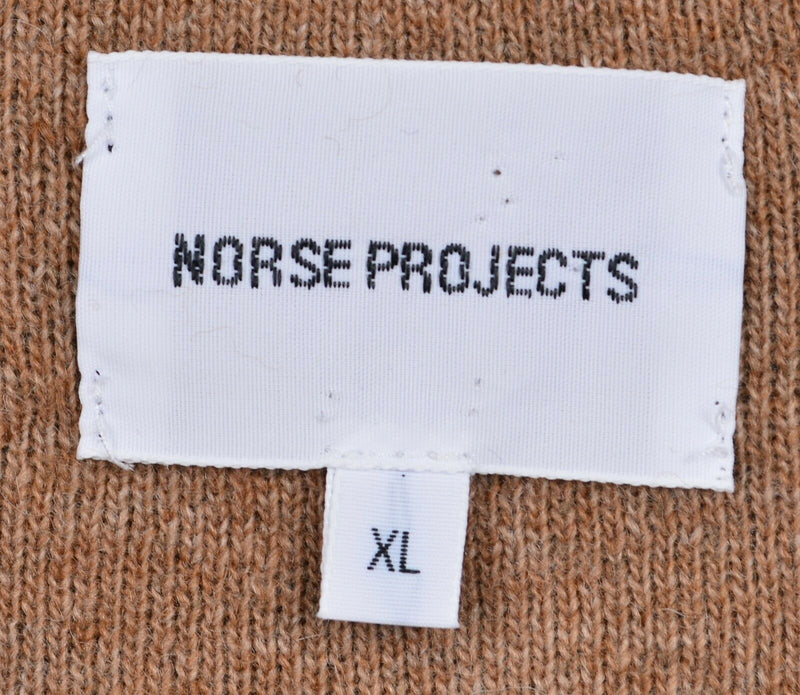 Norse Projects Men's Sz XL Matti Double Face Merino Wool Mock Neck Sweater