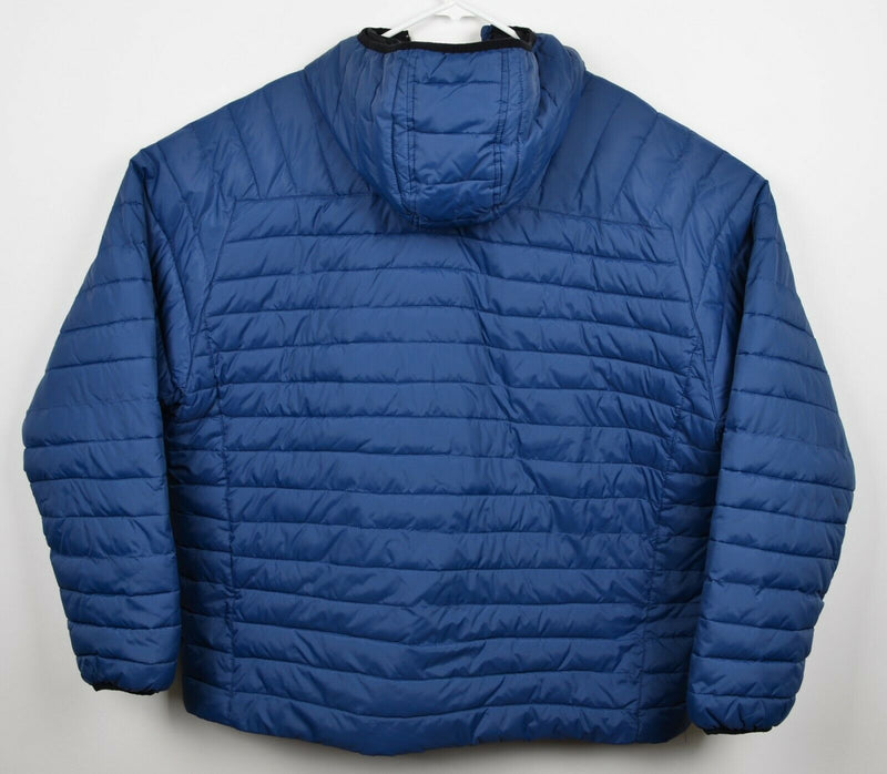 Alaskan Hardgear Men's 2XL Puffin Duluth Trading Solid Blue Zip Puffer Jacket
