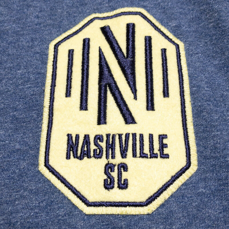 Nashville SC Hoodie Men's Fits Medium Tag XL Mitchell & Ness MLS Soccer Pullover