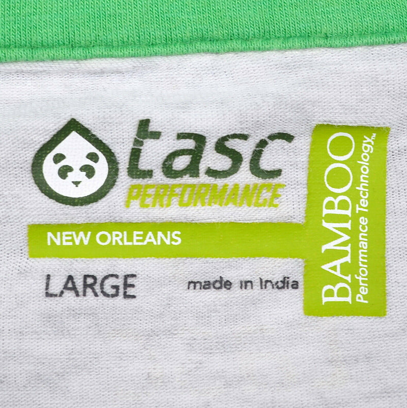 Tasc Performance Men's Sz Large 1/4 Zip Organic Cotton Bamboo Activewear Top