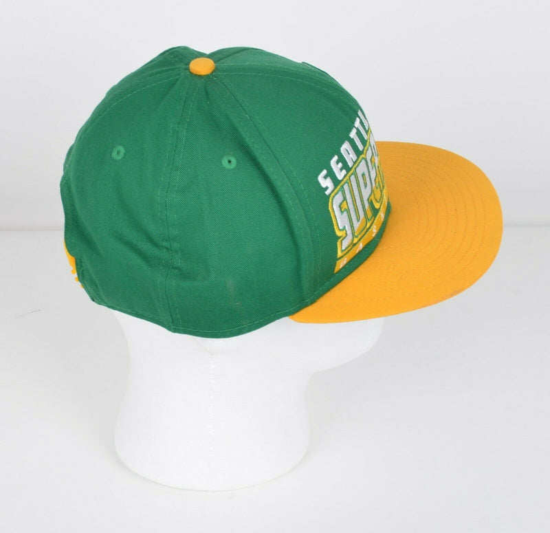 Seattle Supersonics Men's One Size New Era Hardwood Classics Green Snapback Hat