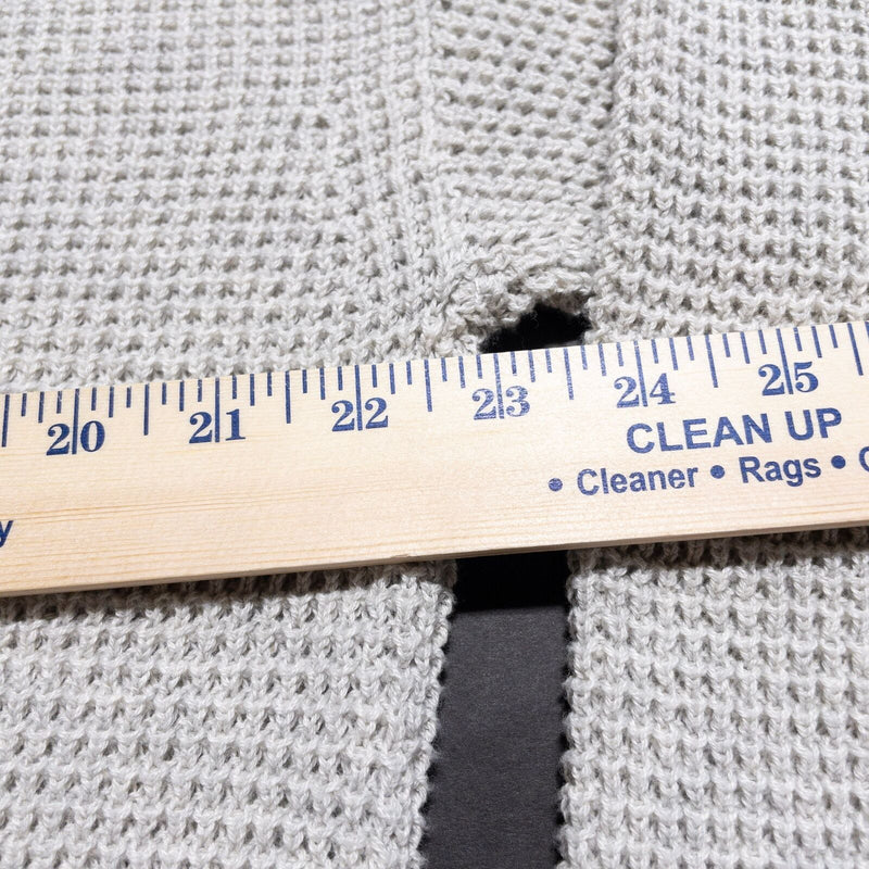 Everlane Cardigan Sweater Men's XL Light Gray Cotton CoolMax Blend Knit Button