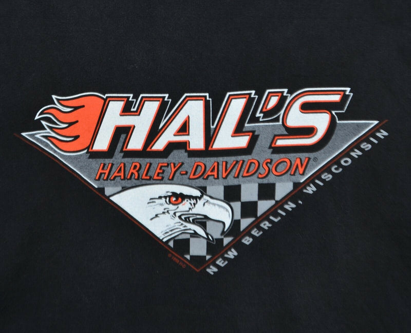 Vintage 1998 Harley-Davidson Men's 4XL Proven Performance Engine Eagle T-Shirt