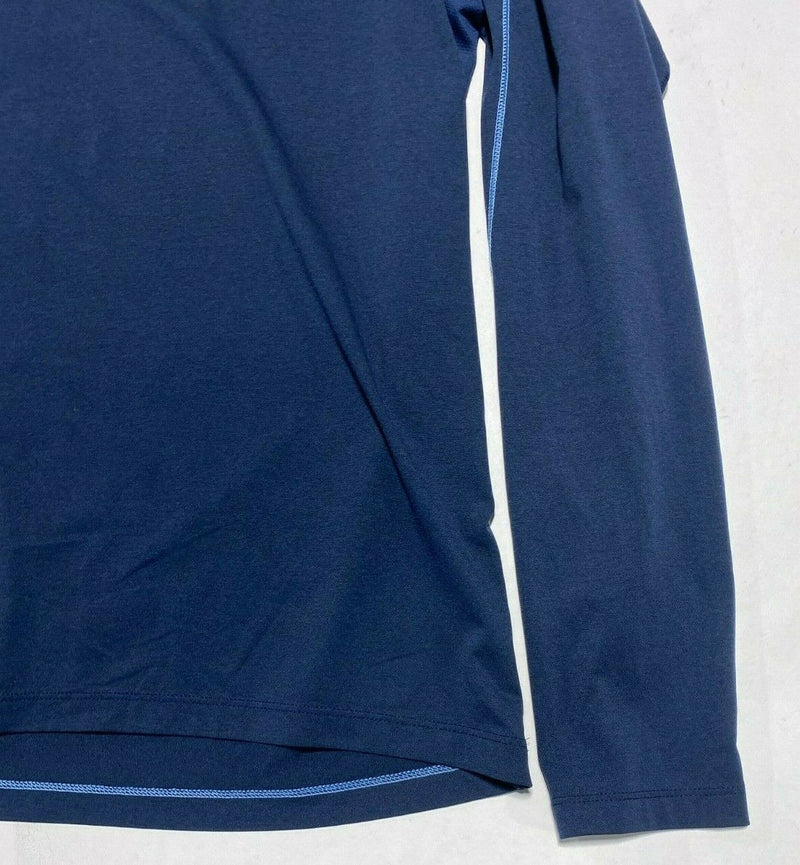 The North Face FlashDry XD Reactor Hoodie Navy Blue Wicking Stretch Men's Large