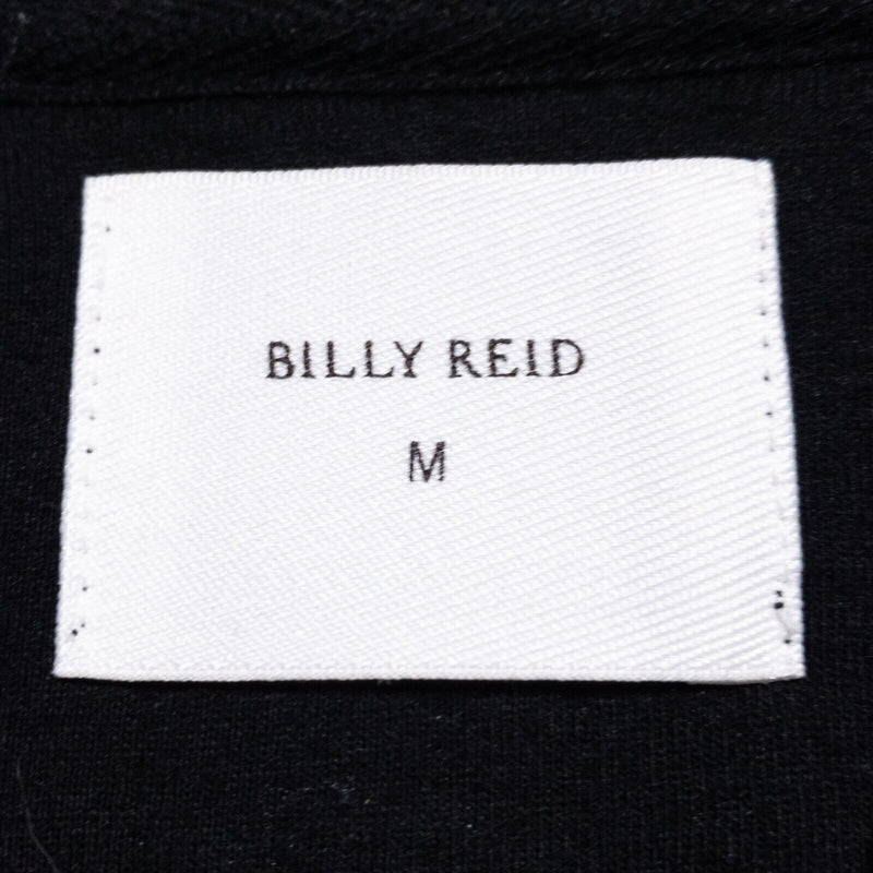 Billy Reid Cardigan Sweater Men's Medium Shawl Collar Cotton Blend Button-Front