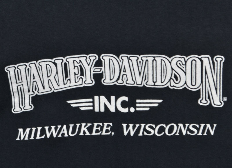 Vintage 1989 Harley-Davidson Men's XL Eagle American Legend Long Sleeve T-Shirt