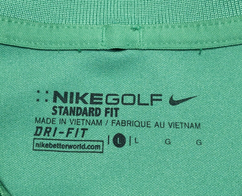 Waste Management Phoenix Open Nike Polo Large Men's Golf Shirt Green Scottsdale