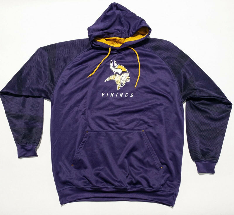 Minnesota Vikings Men's 3XLT (3XL Tall) Majestic Thermabase Purple Hoodie