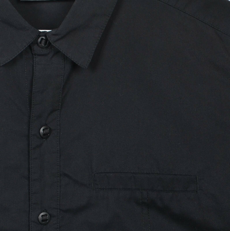 Triple Aught Design TAD Men's XL Solid Black Tradecraft Button-Front Shirt