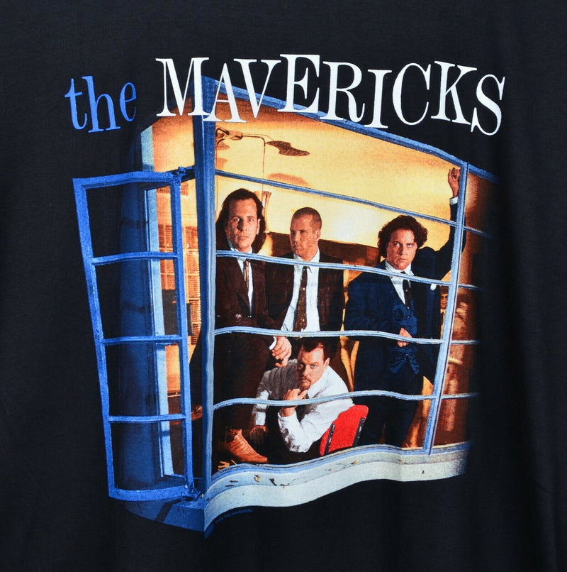 Vtg 95 The Mavericks Men's Sz XL Music For All Occasions Winterland Tour T-Shirt