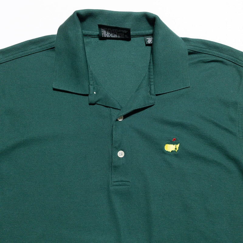 Masters Golf Polo Small Men's Shirt Solid Forest Green Augusta National