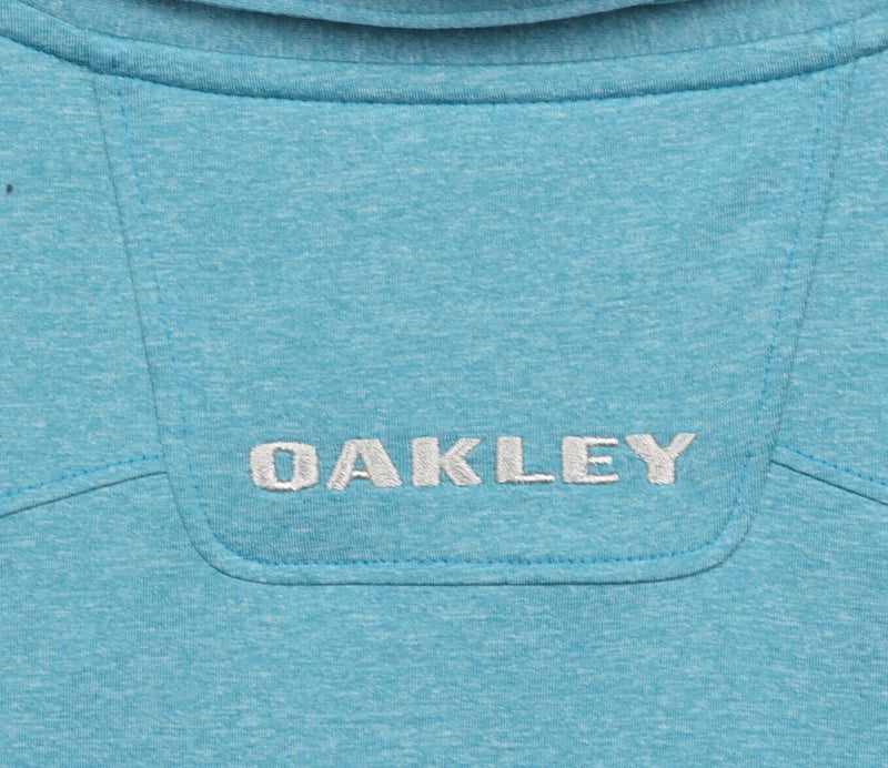 Oakley Hydrolix Men's XL Regular Fit Snap Collar Blue Wicking Golf Polo Shirt