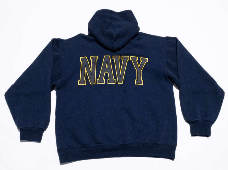 Vintage United States Navy Hoodie Soffe Men's Medium US Navy Pullover Sweatshirt