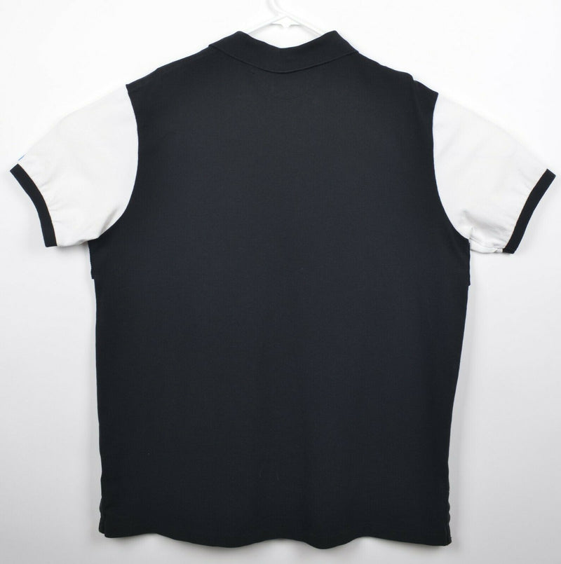 Polo Ralph Lauren Men's Sz 2XL Custom Fit Embroidered Crown Black Polo Shirt