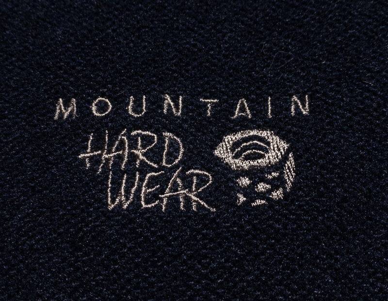 Mountain Hardwear Sweatshirt Men's XL Polartec Black Fleece Vintage USA Outdoor