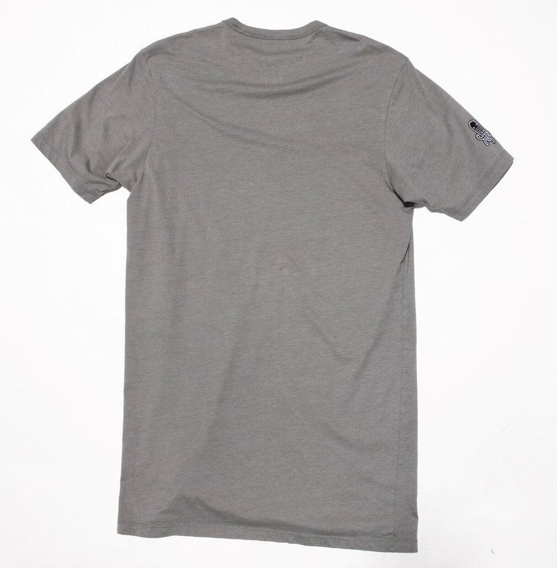 G-Star Raw for the Oceans T-Shirt Medium Mens Drop 2 Occotis Zoom Long Tee Gray