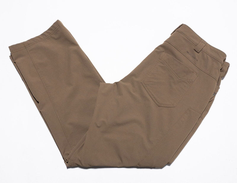 Duluth Trading Pants Women's 14x31 Flexpedition Bootcut Pants Khaki Brown Work