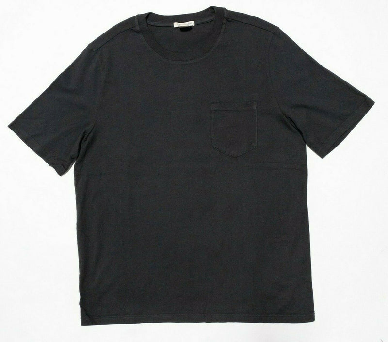 Carbon 2 Cobalt T-Shirt Medium Men's Short Sleeve Pocket Dark Gray Pullover