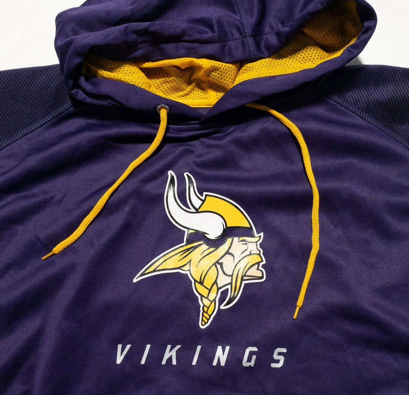 Minnesota Vikings Men's 3XLT (3XL Tall) Majestic Thermabase Purple Hoodie