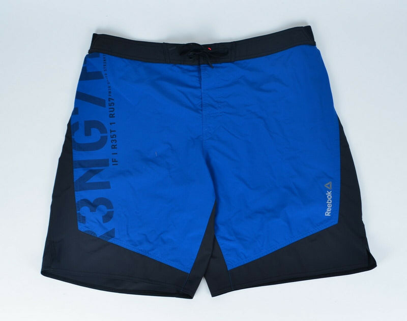 Reebok Crossfit Men's Sz XL Cordura Play Dry Athletic Swim Trunks Board Shorts