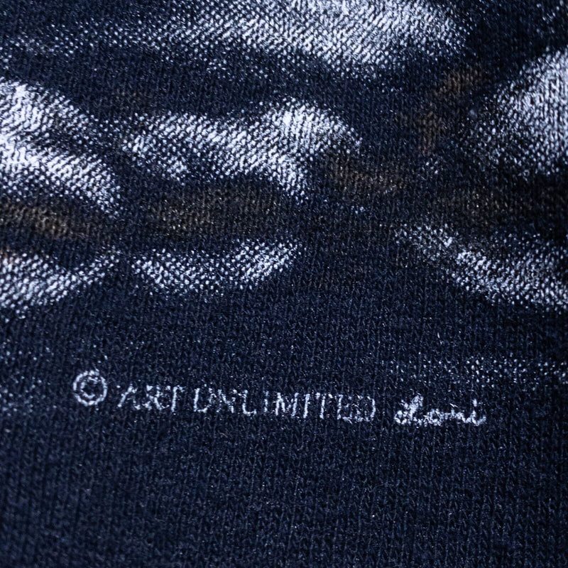 Vintage Art Unlimited Sweatshirt Adult XL Deer Winter USA 90s Grandpa WrapAround