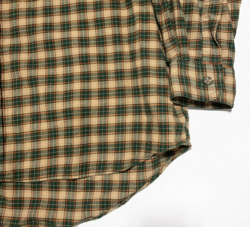 Abercrombie & Fitch Vintage Flannel Men's Medium Cotton Wool Blend Shirt 90s