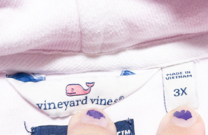 Vineyard Vines Tie Dye Shep Shirt Women's 3X Pullover Funnel Neck Tie-Dye Preppy