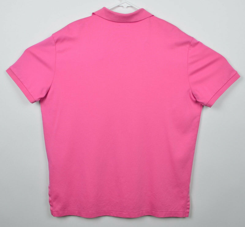 Polo Ralph Lauren Men's Sz XL Hot Pink Pima Soft Touch Polo Shirt