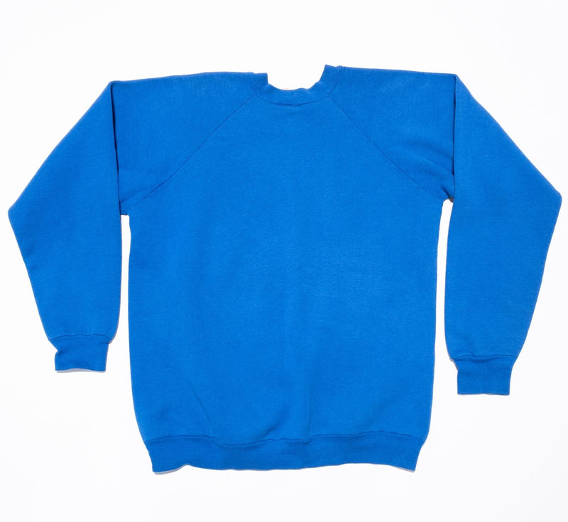 Vintage 80s Beverly Hills Polo Club Sweatshirt Men's XL Fruit of the Loom Blue
