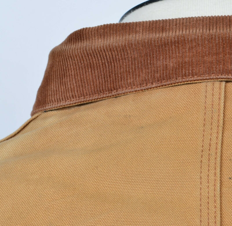 Vintage Carhartt Men's 56 (3XL) Arctic Quilt Lined Brown Duck C03 Work Jacket