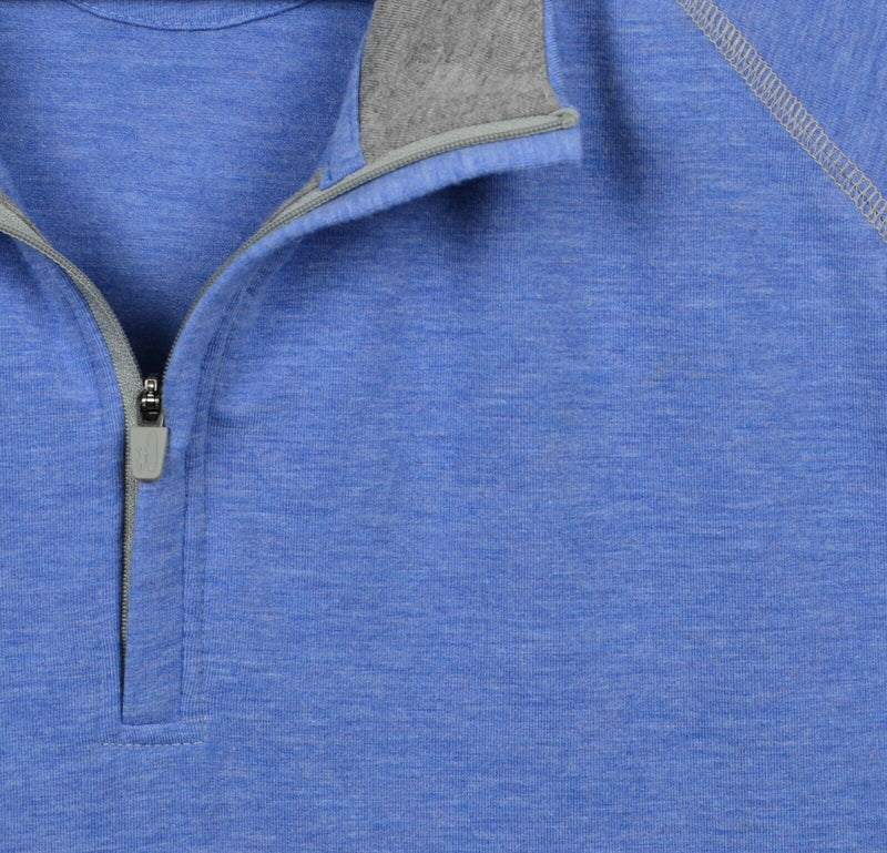 Johnnie-O Men's 2XL Natural Performance Bamboo Poly Blend 1/4 Zip Activewear Top