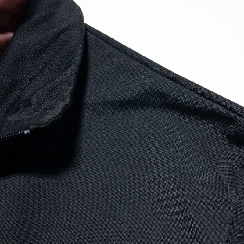 Spyder Track Jacket Men's XL Full Zip Black Web Basic Performance Casual Active