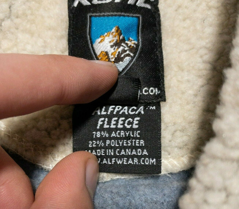 Kuhl Alfpaca Fleece Pullover Jacket Canada Solid Light Blue Women's Large