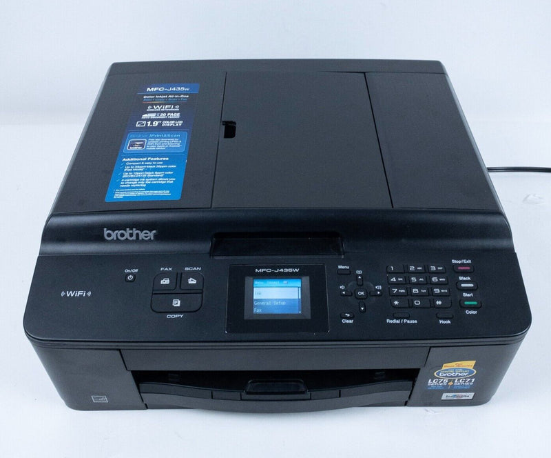 Brother MFC-J435W Printer All-In-One Inkjet Printer Scanner Wireless Tested