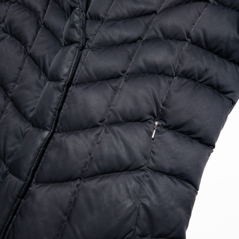 Patagonia Down Puffer Women's Medium Downtown Loft Jacket Hooded Black 28600