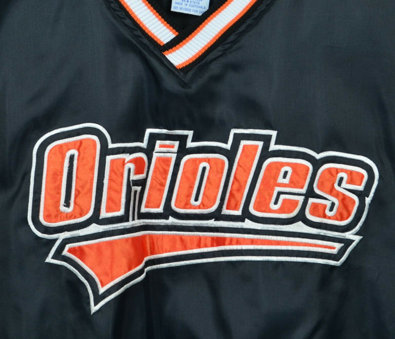 Baltimore Orioles Men's XL Starter Black Orange Pullover Windbreaker Jacket