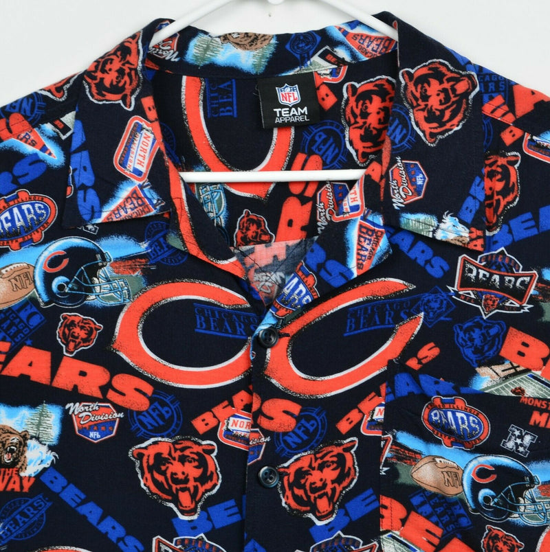 Chicago Bears Men's Sz XL? 100% Rayon NFL Team Hawaiian Aloha Shirt