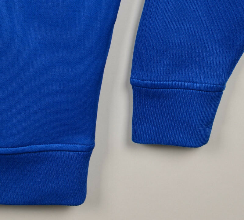 FootJoy Men's Sz Large Solid Blue 1/4 Zip Pullover Golf Sweatshirt Jacket