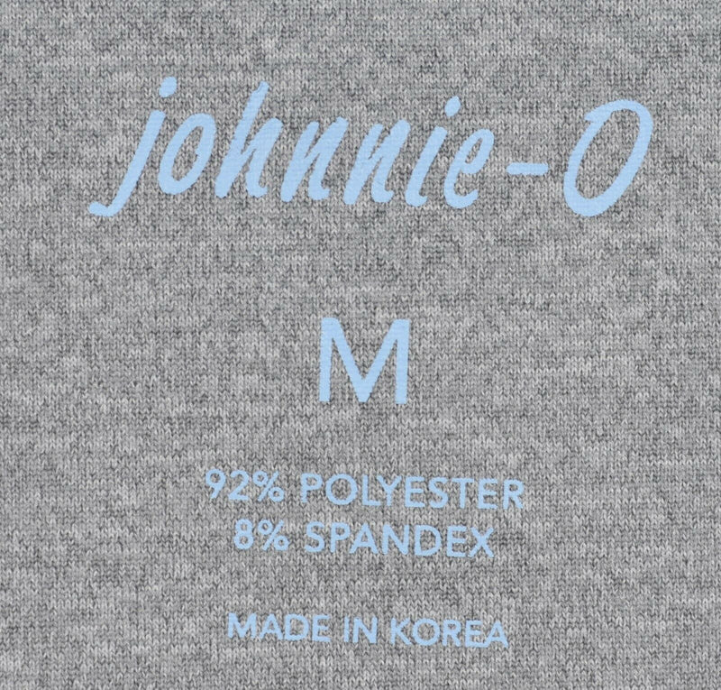 Johnnie-O Men's Medium Heather Gray Birdie Prep-Formance Golf Polo Shirt