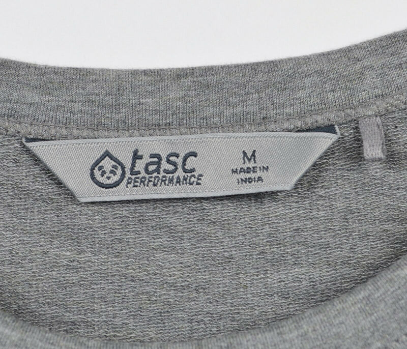 Tasc Performance Men's Medium Legacy Crew Neck Heather Gray Bamboo Sweatshirt