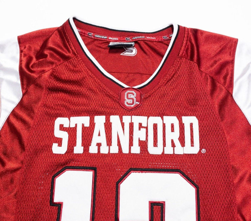 Stanford Football Jersey Colosseum Men's Small Red Mesh 12th Man College