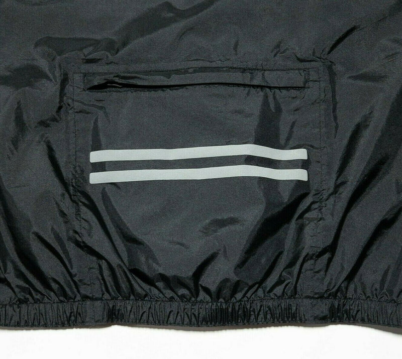 Triumph Motorcycles Rain Jacket Biker Riding Black Reflective Men's XL