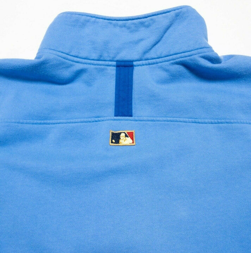 Chicago Cubs Cooperstown Men's 2XL Sweatshirt Full Zip Therma Base Bear Retro