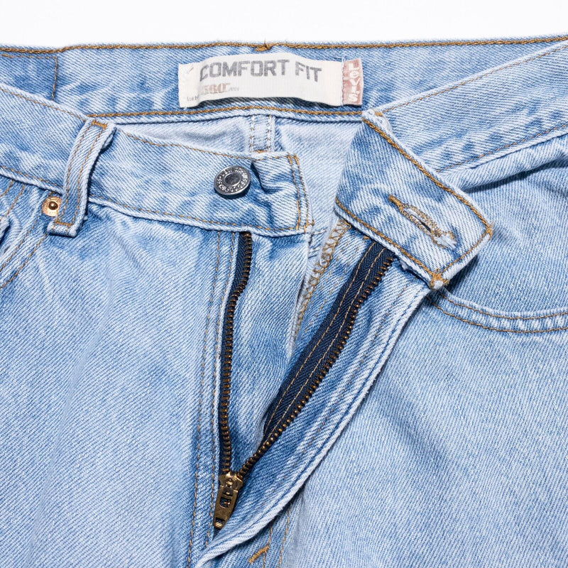 Levi's 560 Jeans Men's 32x30 Denim Pants Comfort Fit Vintage Light Wash Faded