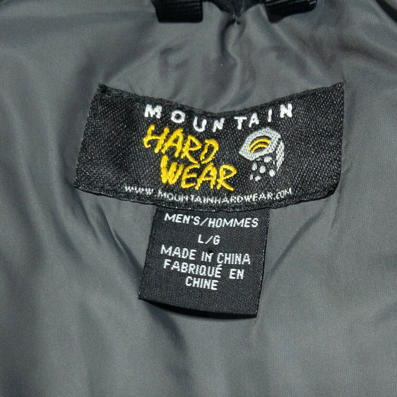 Mountain Hardwear Sub Zero Down Fill Jacket Puffer Olive Green Black Men's Large