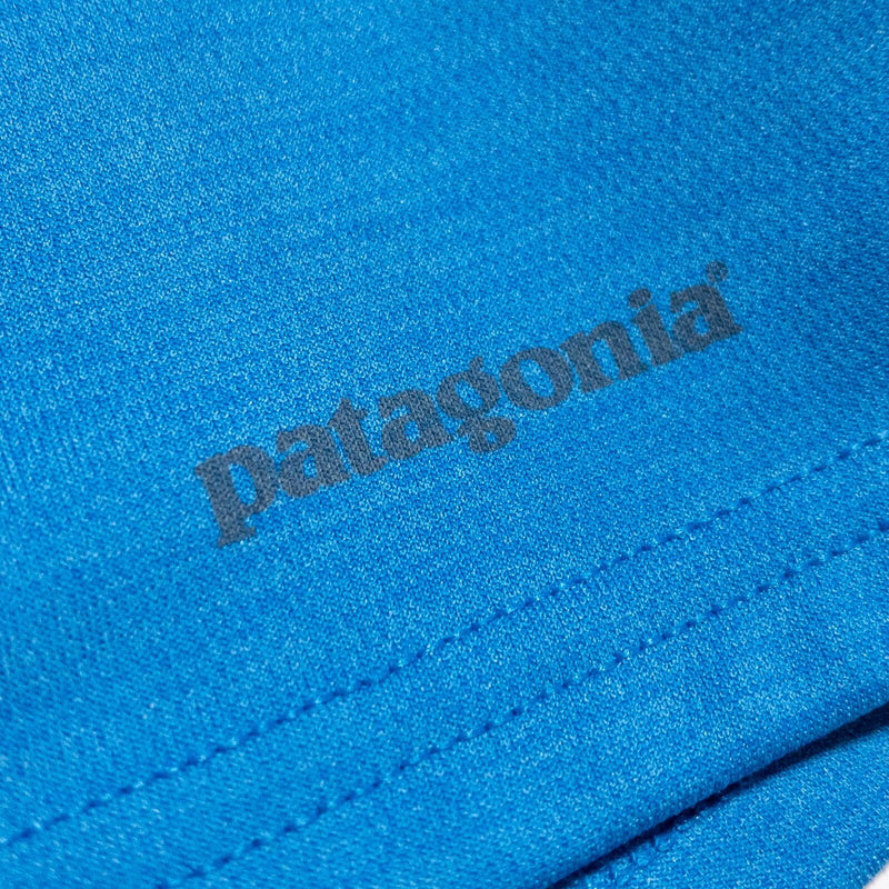 Patagonia Women's Sunshade Hoody Large Blue Pullover Sun Protection Wicking